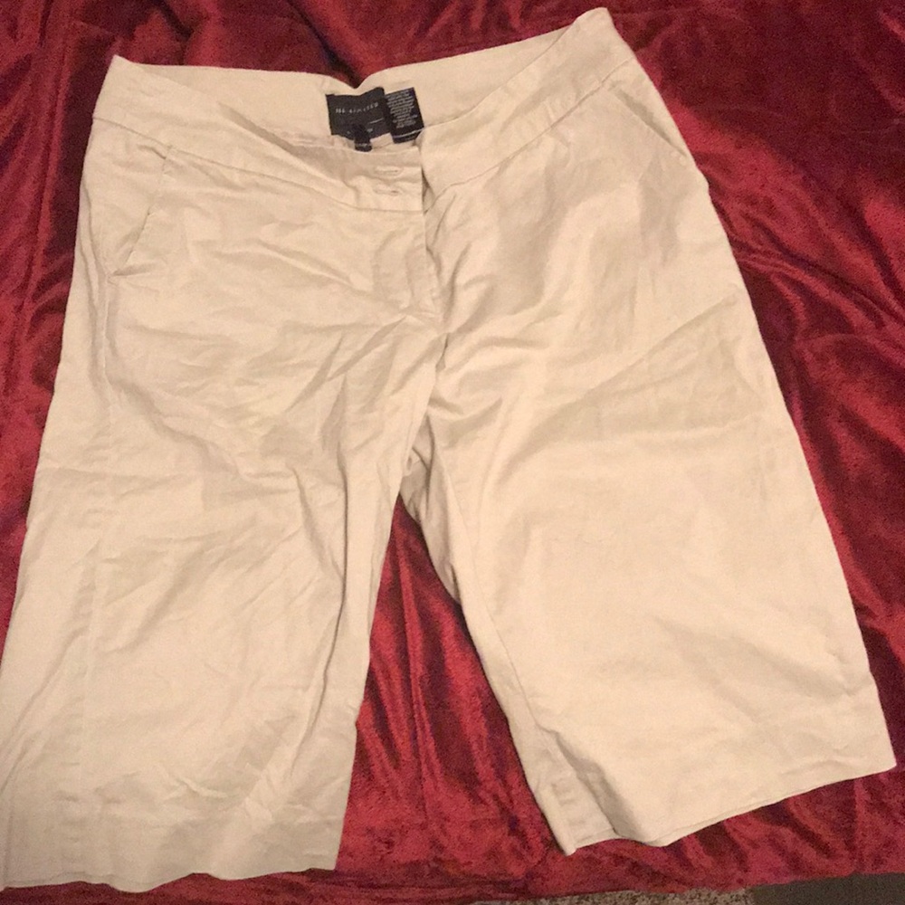 The Limited Tan Bermuda shorts